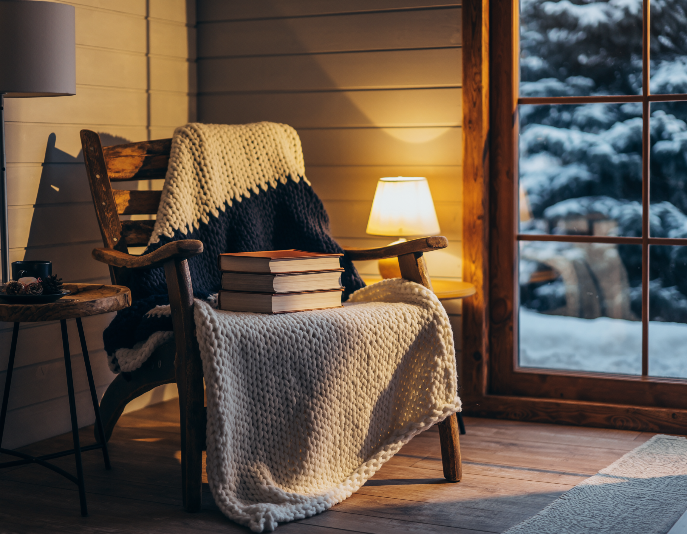 Winter Reading Nook